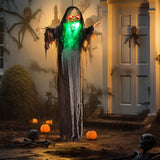 Halloween Hängendes Monster 183 cm mit LED-Lichter Soundfunktion