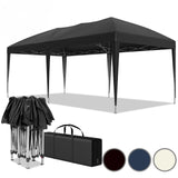 Faltpavillon 3 x 6 m – Pop-Up Pavillon inklusive Tragetasche. Sonnenschutz und leichter Regen. Ohne Seitenteile.