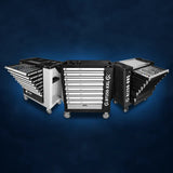 XXL Profi-Werkzeugwagen 8 Schubladen Werkstattwagen mit Werkzeug gefüllt. 89 kg Gesamtgewicht.