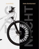Speichenreflektoren für Fahrräder. 72 St. passend für ein Fahrrad (2 Räder). StVZO-zugelassen. Katzenaugen.