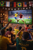 Samsung 85 Zoll 4K Fernseher – Riesiges Heimkino für Ihr Zuhause. 2,17 Meter