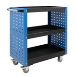 Werkstattwagen Servicewagen 3 Etagen – Stahl. Super preiswert. 70x39x79 cm.