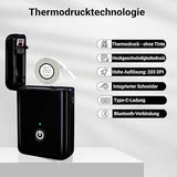 X1 Etikettendrucker – Mini Bluetooth Labeldrucker (Thermal, ohne Tinte) – Schwarz