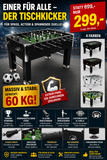 Turnier Tischfußball Tischkicker 60 kg. Verschiedene Farben z.B. Schwarz, Weiß, Braun, Holz oder diverse Motive. Massiv. Turniermaße.