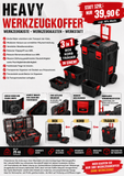 Werkzeugkoffer 3 in 1. Super praktisch! Für die perfekte Ordnung beim Werkzeug!