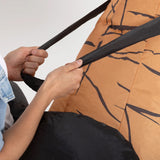 Aufblasbares Dinosaurier-Kostüm für Erwachsene, 210 lang, 170 cm hoch