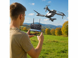 Faltbare Drohne (Nur 41,- Euro netto) mit HD-Kamera. Flugspaß für Einsteiger und Fortgeschrittene.