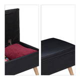 Sitztruhe 40 Liter. 80 x 40 x 39,5 cm. Mit Stauraum, Sitztruhe, Sitzhocker mit Leder-Polsterung.