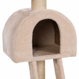 Mittelgroßer Katzenkratzbaum Kletterbaum Sisal, 100cm, 4 verschiedene Farben