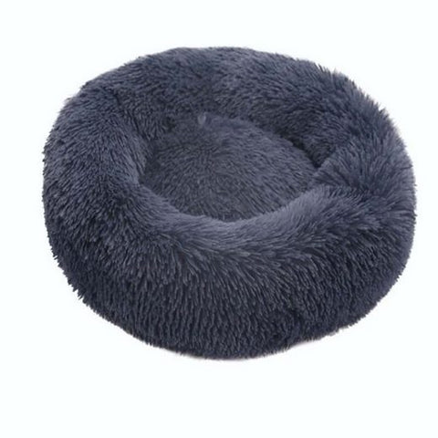 Hundebett / Katzenbett. Besonders gemütlich und weich. Größen von 40 cm bis 120 cm. Farbe dunkelgrau