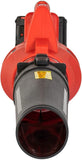 Akku Turbinen Laubbläser mit 40 Volt (2x 20V), 2x 2,0 Ah Lithium-Ionen Akku, 2 Stufen Drehzahlregulierung, hochwertiger Digital-Motor, Anti-Vibrationsgriff, incl. Akkus und Schnell-Ladegerät