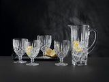 Noblesse Saftglas, Wasserglas 4er Set, Kristallglas