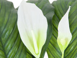 Spathiphyllum deluxe, Kunstpflanze, 83 cm