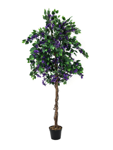 Künstlicher Bougainvillea-Baum lila 1,50 - 1,80 Meter
