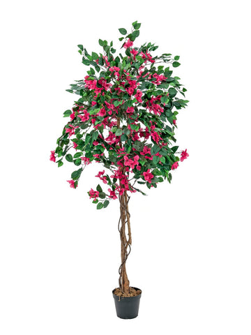 Künstlicher Bougainvillea-Baum rosa 1,50 - 1,80 Meter