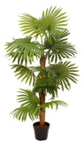Fächerpalme, Kunstpflanze 130 cm