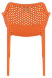Stuhl AERO XXL, stapelbar, orange