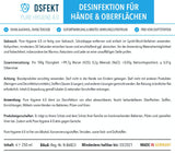 32 % RABATT Handdesinfektion diverse Größen, Hände- und Flächendesinfektionsmittel, ohne Alkohol