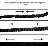 Gartenschlauch flexibeler Premium- Wasserschlauch Flexischlauch 7,5-30m dehnbar mit Brause