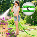 Gartenschlauch flexibler Wasserschlauch Flexischlauch 5-15m dehnbar mit Brause