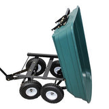 Gartenwagen mit Kippfunktion, Bollerwagen, Transportwagen max. 200 kg