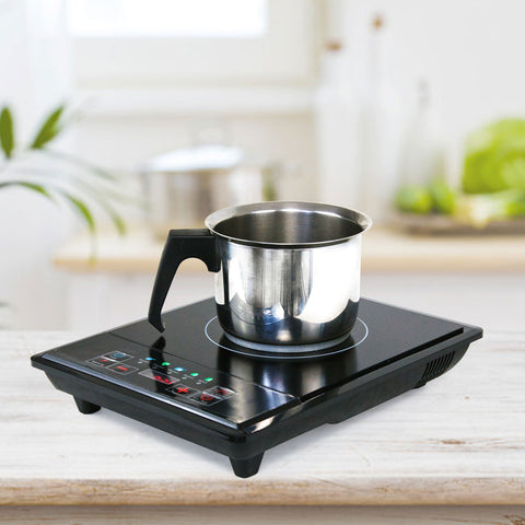 Induktionskochplatte mit LED-Display, 2000 Watt