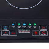 Induktionskochplatte mit LED-Display, 2000 Watt