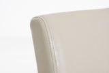 Esszimmerstuhl Ines, beige, schwarz, weiß, braun, grau und rot