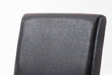Esszimmerstuhl Ines, beige, schwarz, weiß, braun, grau und rot