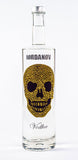 Iordanov Vodka Diamond Skull Edition aus ca. 1000 Kristallen 0,7 Liter (57,00€/L.)