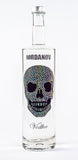 Iordanov Vodka Diamond Skull Edition aus ca. 1000 Kristallen 0,7 Liter (57,00€/L.)