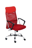 Bürostuhl TONI Mesh, rot