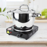 Einzel-Kochplatte 1.000 Watt, schwarz
