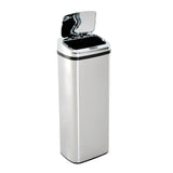 Abfalleimer XXL mit Hand-Bewegungssensor & Aluminium-Korpus, 50 Liter