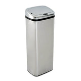Abfalleimer XXL mit Hand-Bewegungssensor & Aluminium-Korpus, 50 Liter