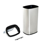 Abfalleimer XXL mit Hand-Bewegungssensor & Aluminium-Korpus, 50 oder 68 Liter