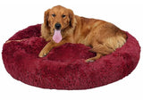 Hundebett / Katzenbett. Besonders gemütlich und weich. Größen von 40 cm bis 120 cm. Farbe rot