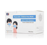 Kinder Größe: MNS Typ IIR (Typ2R) EN14683 - medizinisch-chirurgische Atemschutzmasken 3-lagig, blau.