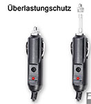 Auto-Sitzheizung mit 2 Heizstufen und Massage. Eine Wohltat in jedem Auto!