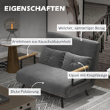 Schlafsofa Doppelsofa 102 cm breit, mit Armlehne. Schlafsessel Gästebett