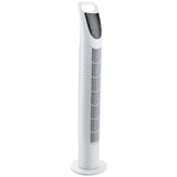 Säulenventilator mit Fernbedienung, weiß, silber oder schwarz