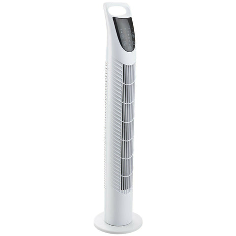 Säulenventilator mit Fernbedienung, weiß, silber oder schwarz