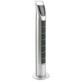Säulenventilator mit Fernbedienung, weiß, silber oder schwarz