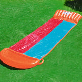 Wasserrutsche Kinder Badespaß mit aufblasbarer Startrampe, 549cm