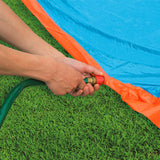 Wasserrutsche Kinder Badespaß mit aufblasbarer Startrampe, 549cm