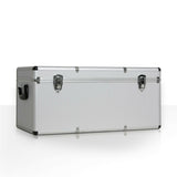 Aluminium-Transportkisten, 3er Set, schwarz oder silber