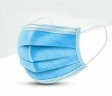 MNS Typ IIR (Typ2R) EN14683 - medizinisch-chirurgische Atemschutzmasken 3-lagig, blau.
