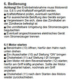 Stromgenerator Notstromaggregat mit 6,5 PS für die dauerhafte Stromerzeugung