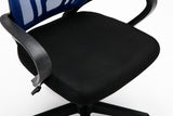 Bürostuhl ALBERT Mesh, blau