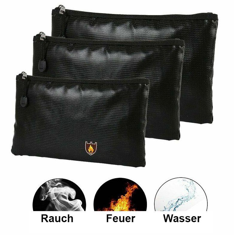 Feuerfeste Dokumententaschen. Perfekt zur Aufbewahrung von Dokumenten – Poochy-Couture